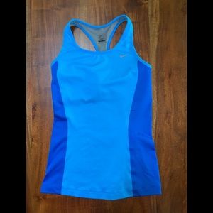 NIKE DRI FIT racer back Sportsbra Tank Medium EUC